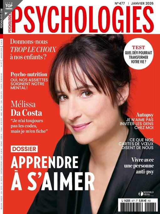 Title details for Psychologies Magazine France by GROUPE PSYCHOLOGIES SAS - Available